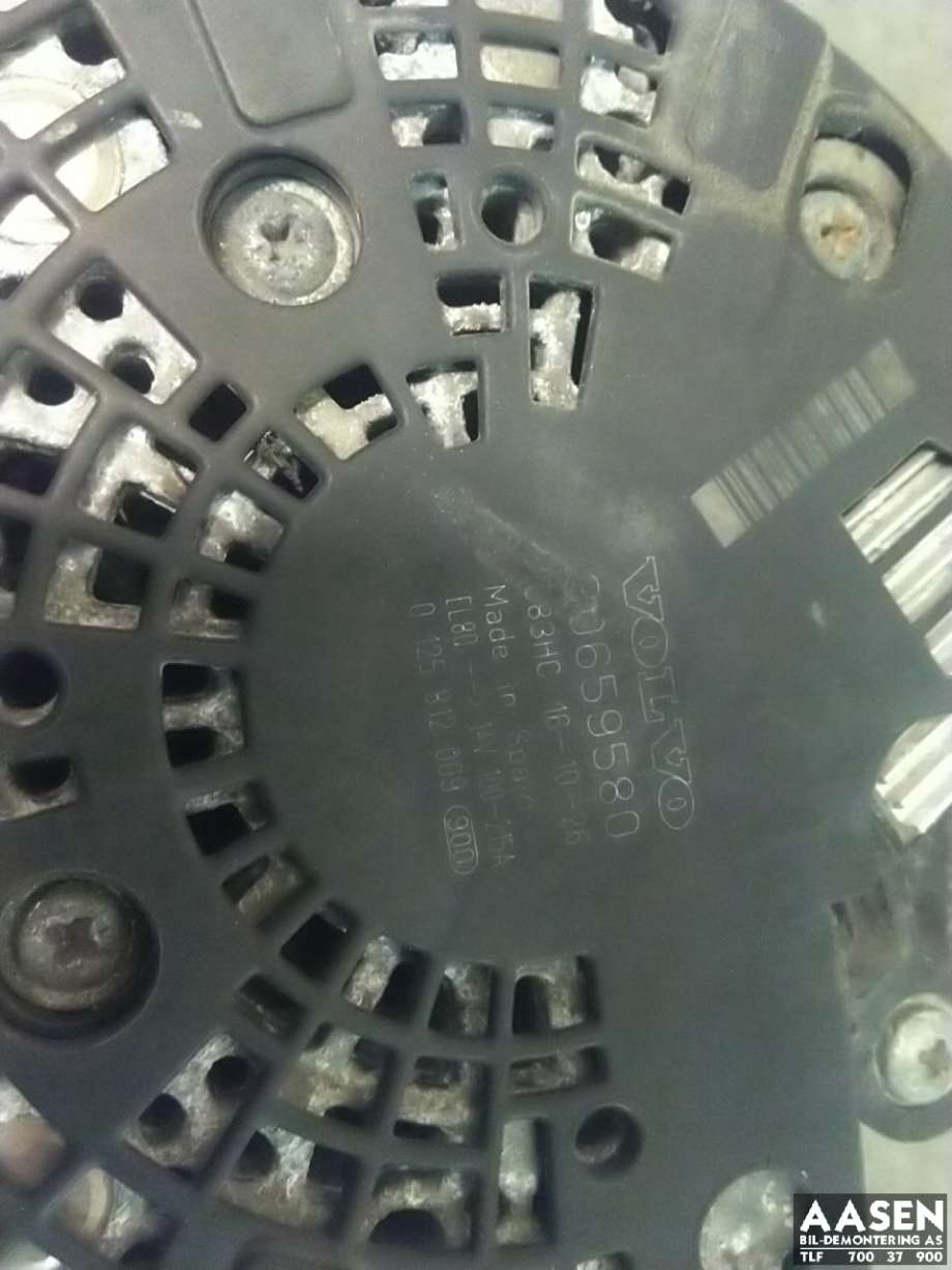 Dynamo diesel til Volvo V60/V60 CC 2013-2018 (Type I, Fase 2)  (36010604|30659580|)