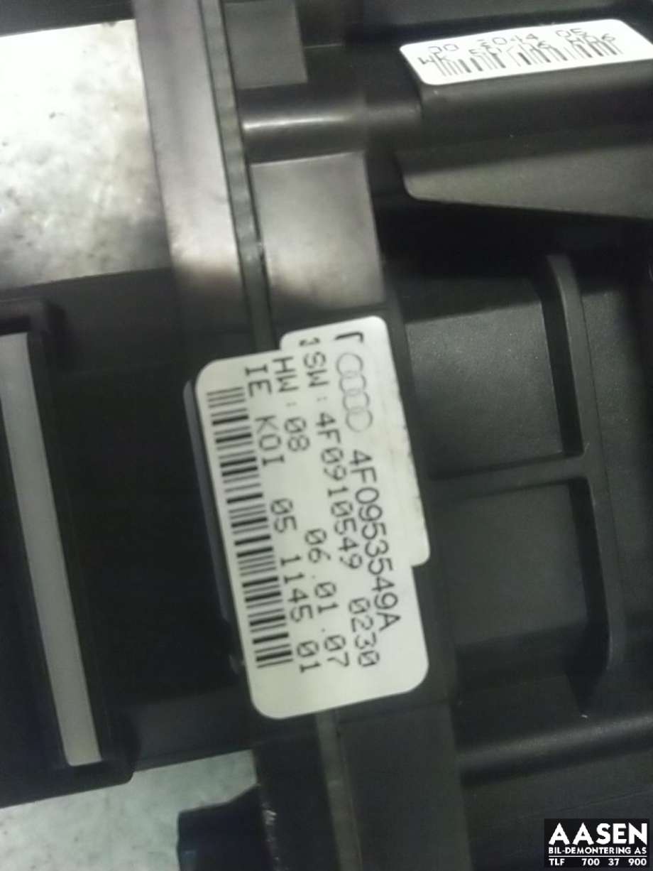 Bryter combi til Audi A6 2005-2008 (Type III, Fase 1) (C6) (C6) (4E0 953 503 G|4E0 953 513 K|)
