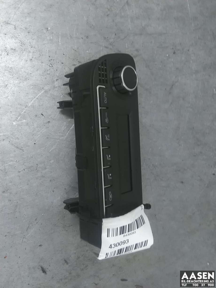 Varmeapparat betjening til VW Polo, 2009-2014 (Type V, Fase 1)  (6R0 907 044 H)