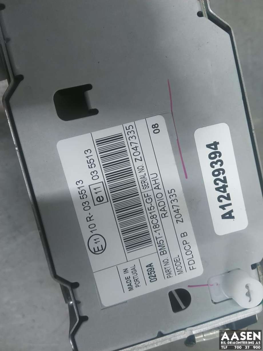 Bilstereo til Ford Focus 2011-2014 (Type III, Fase 1) (2277319|BM51-18C815-GP|)