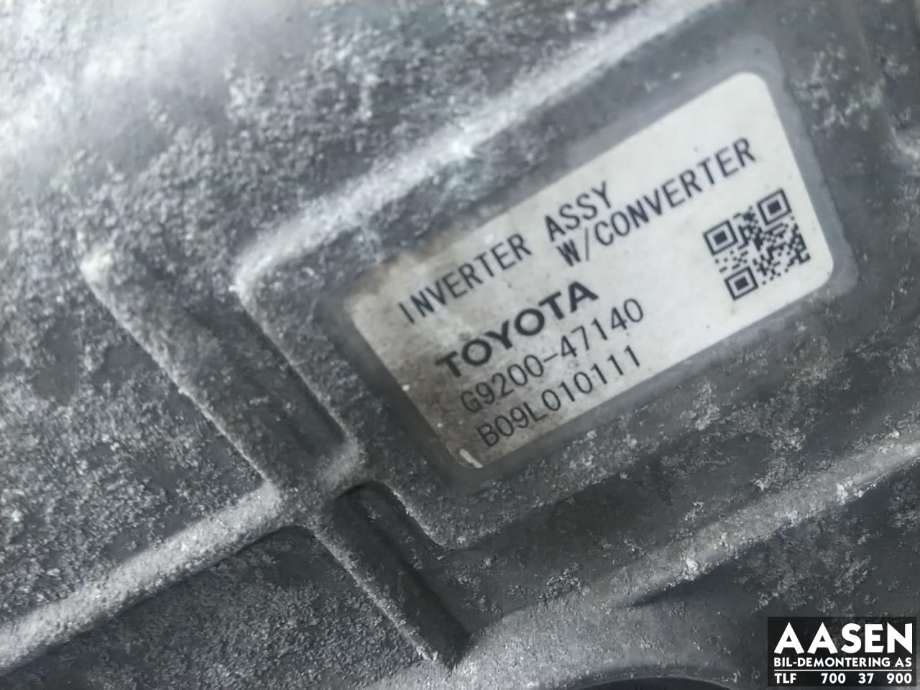 Inverter hybrid til Toyota Prius 2009-2016 (Type III) (COMBI) (COMBI) (G92A047030|G920049025|G9200-47140)