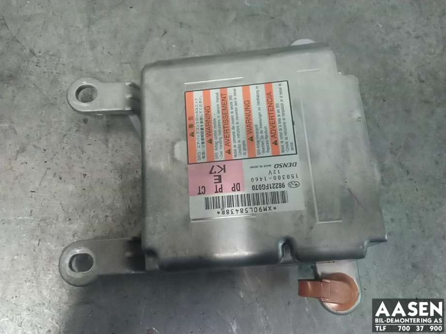 Airbag elektronikk til Subaru Impreza 2008-2012 (Type III) (98221FG070|150300-1460|)