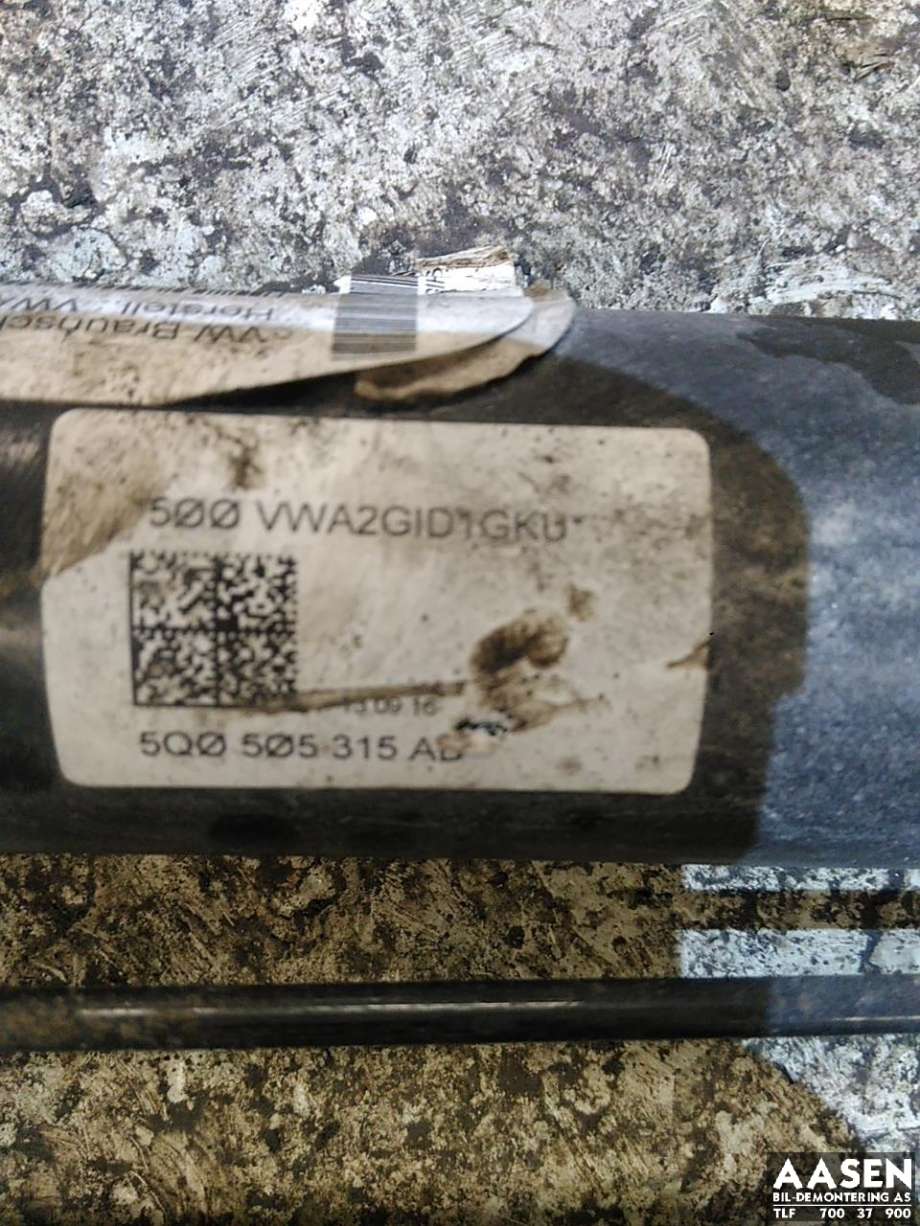 Bakstilling til VW Golf VII 2012-2017 (Fase 1)  (5WA 505 315 B|)