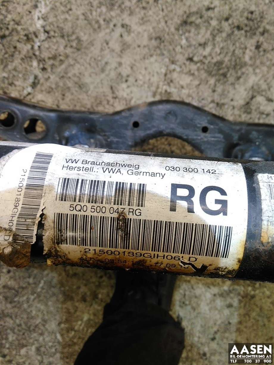 Bakstilling til VW Golf VII 2012-2017 (Fase 1)  (5WA 505 315 B|)