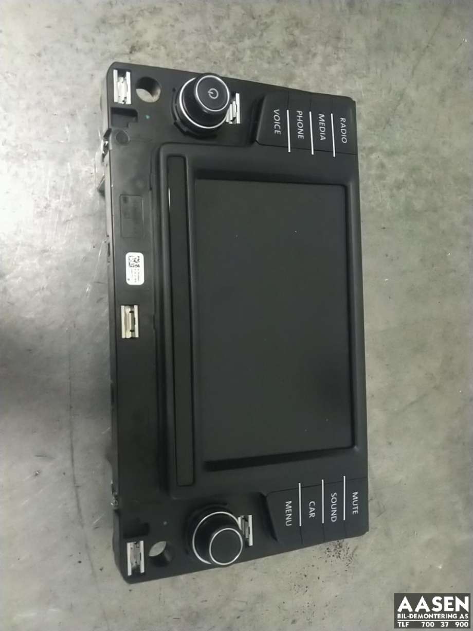Bilstereo navigasjon skjerm til VW Golf VII 2012-2017 (Fase 1) (3G0 919 605 B|)