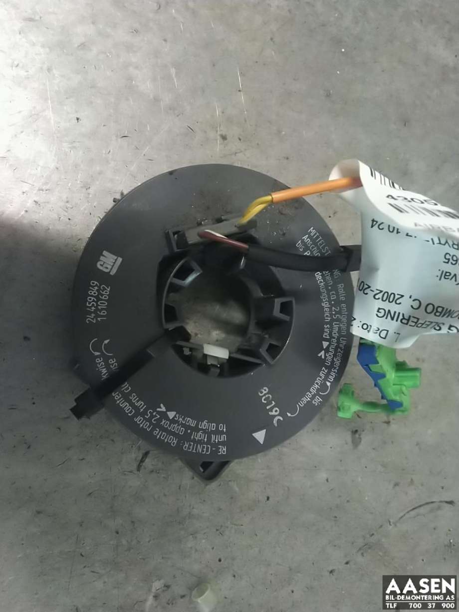 Airbag slepering til Opel Combo C, 2002-2011