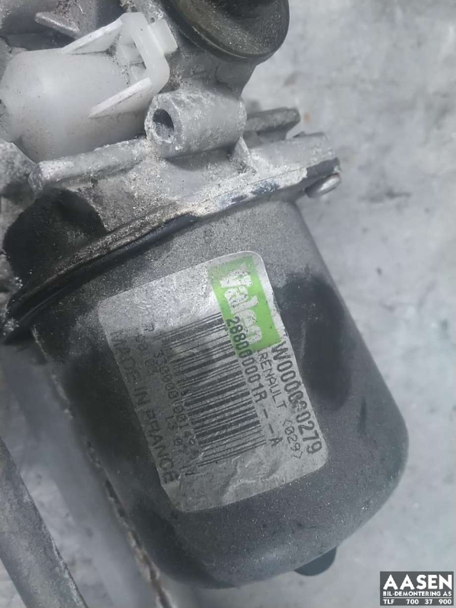 Viskermotor frontrute komplett m/overføring til Renault Megane 2009-2016 Type III  (288000001R|)