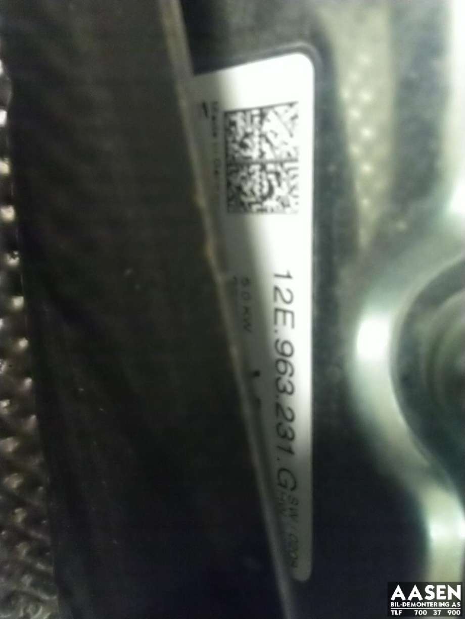 Varmeapparat PTC-heater til VW Golf VII 2012-2017 (Fase 1)  (12E 963 231 G|)