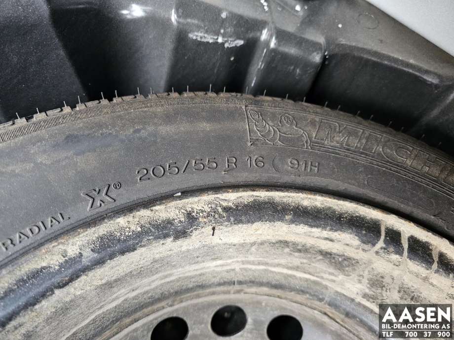 Reservehjul til Renault Megane 2009-2016 Type III  