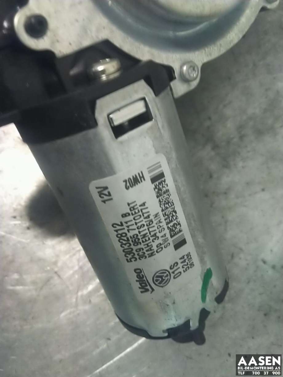 Viskermotor bakrute til VW Passat 2011-2015 (B7) (B7) (VALEO|3C9 955 711 A|3C9 955 711 B|)