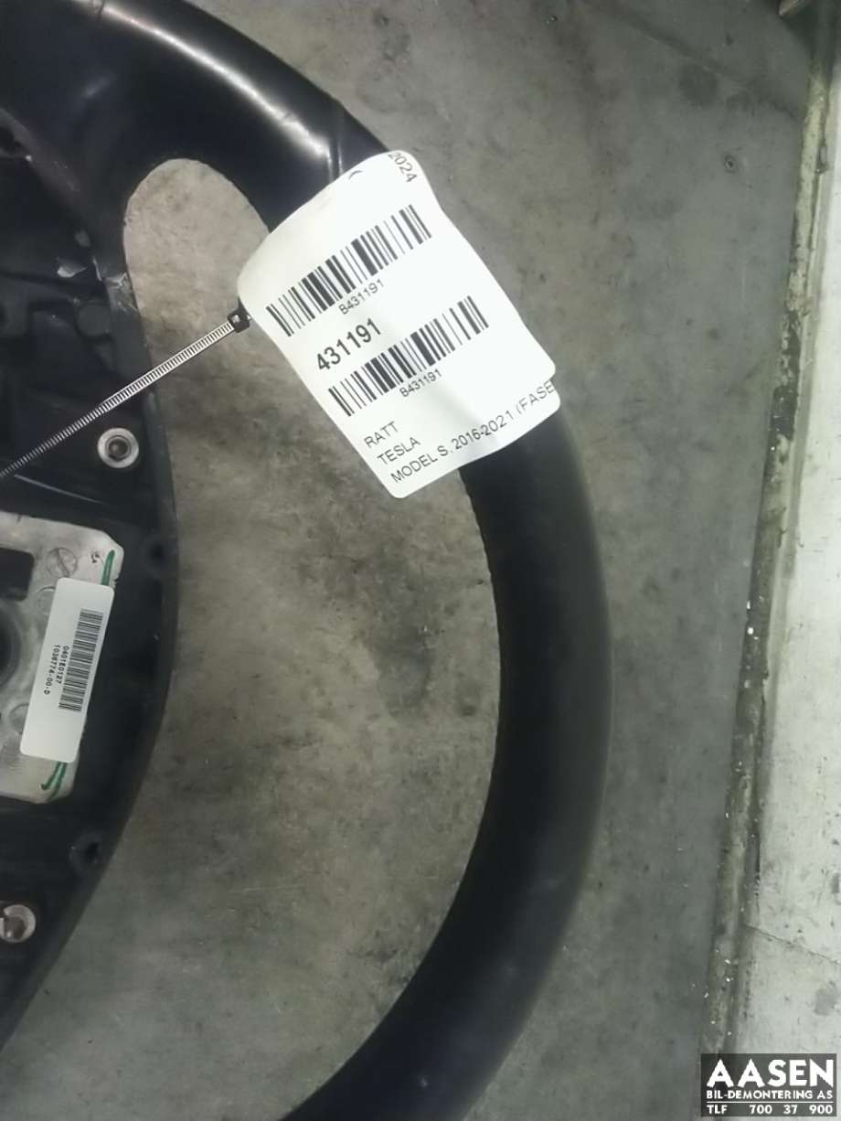 Ratt til Tesla Model S 2016-2021 (Fase 2)  (1036774-00-D|)