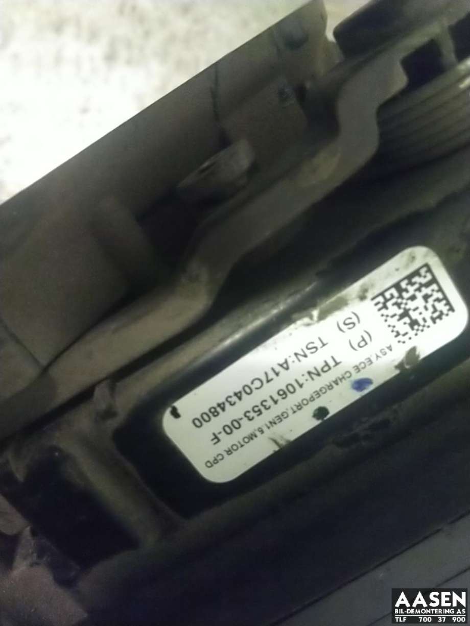 Batterilader inntak/luke til Tesla Model S 2016-2021 (Fase 2) (1087054-10-C|)