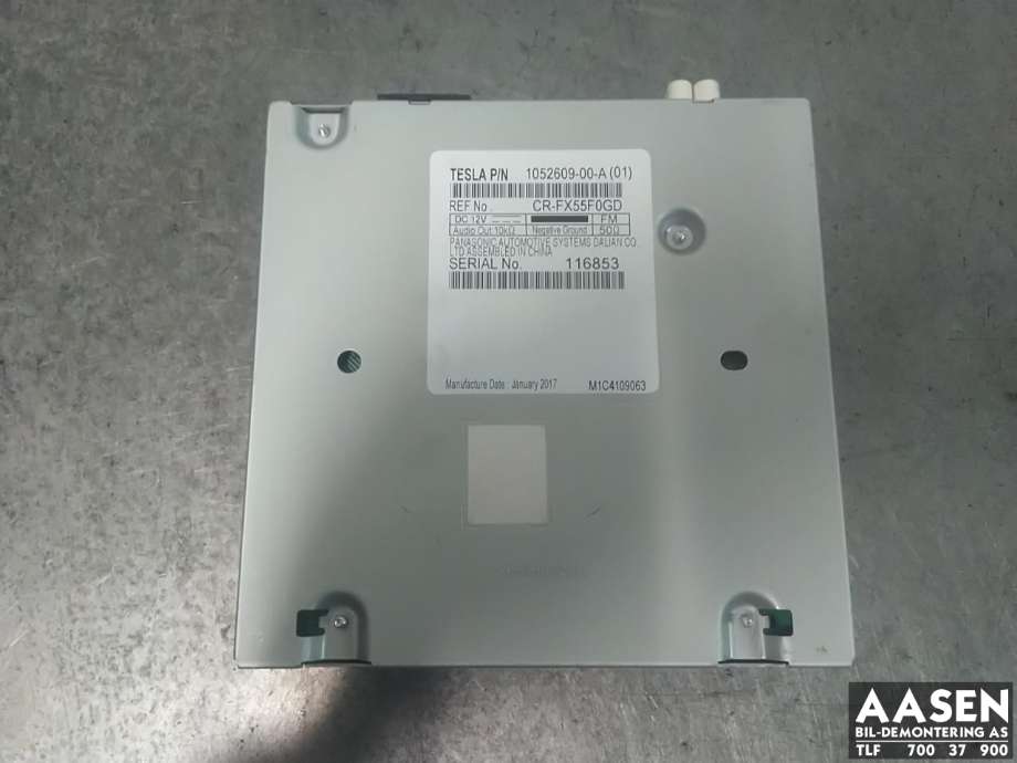 Bilstereo til Tesla Model S, 2016-2021 (Fase 2)  (1052609-00-A)