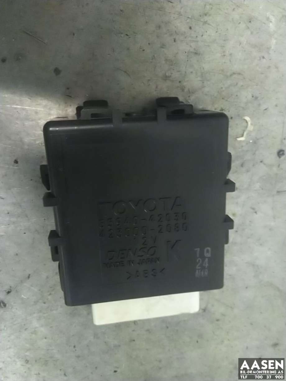 Styreenhet diverse til Toyota RAV4, 2013-2015 (Type IV, Fase 1)
