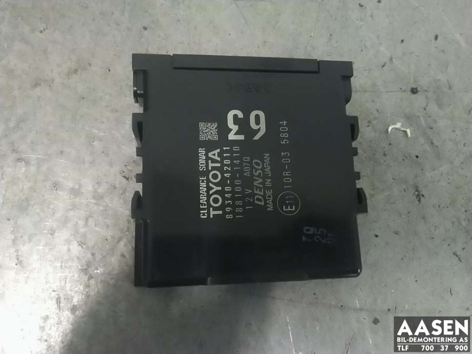 Styreenhet diverse til Toyota RAV4, 2013-2015 (Type IV, Fase 1)