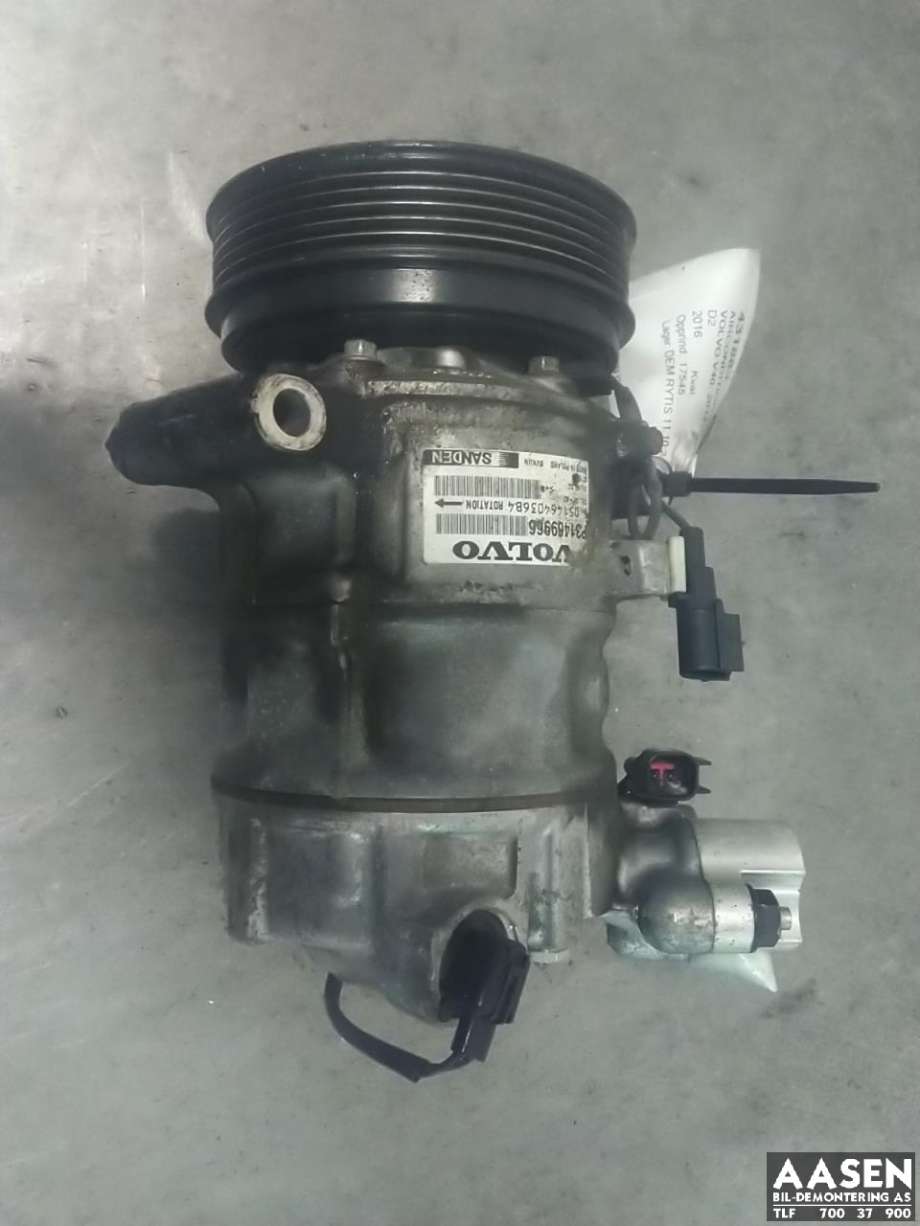 Aircondition kompressor til Volvo V40, 2012-2019 (31469966)