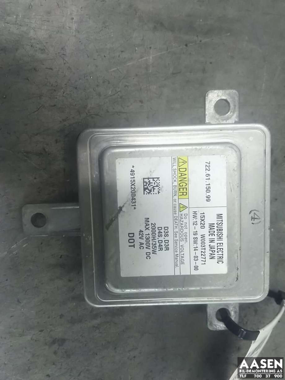 Styreenhet xenon/ballast til Volvo V40, 2012-2019 (31335777)
