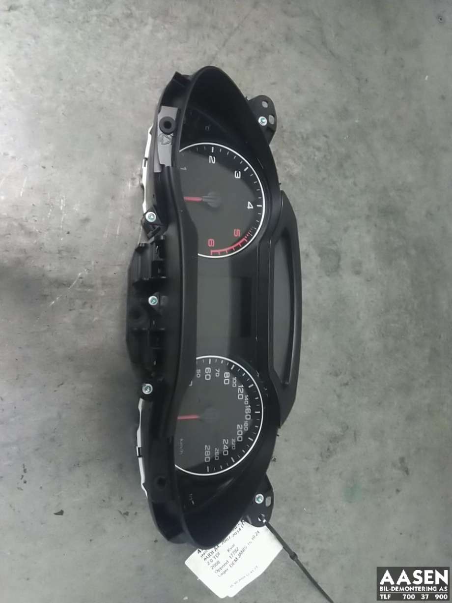 Instrumentpanel til Audi A4, 2007-2014 (Type IV) (B8) (B8) (8K0 920 900 DX)