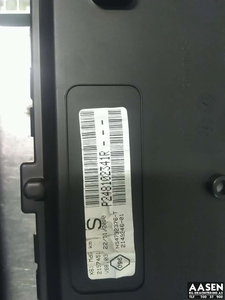 Instrumentpanel til Renault Kangoo 2008-2021 (Type II)  