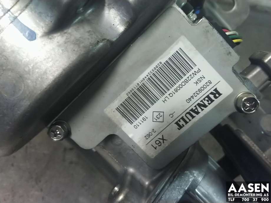 Rattaksel elektrisk servo til Renault Kangoo 2008-2021 (Type II)