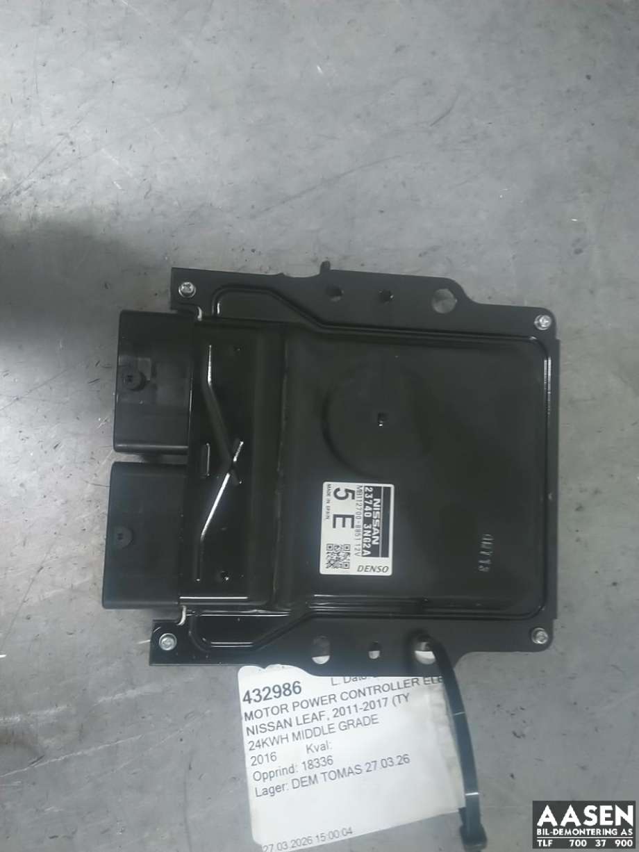 Motor power controller elbil (EPCU/PDM) til Nissan Leaf, 2011-2017 (Type I)  