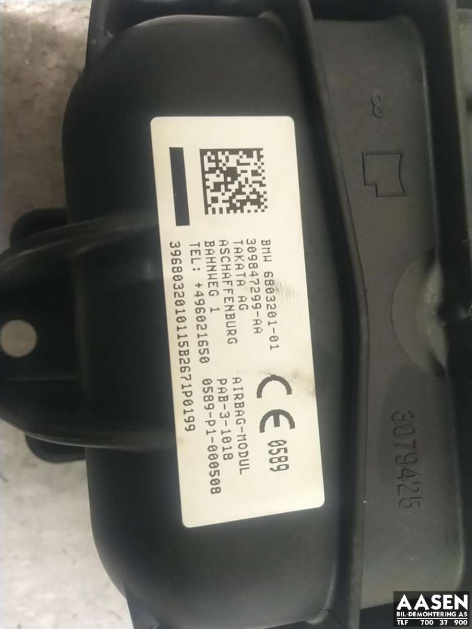 Airbag passasjer til BMW 2-Serie, Active/Gran Tourer 2014-->> (F45/F46) (F45/F46) 