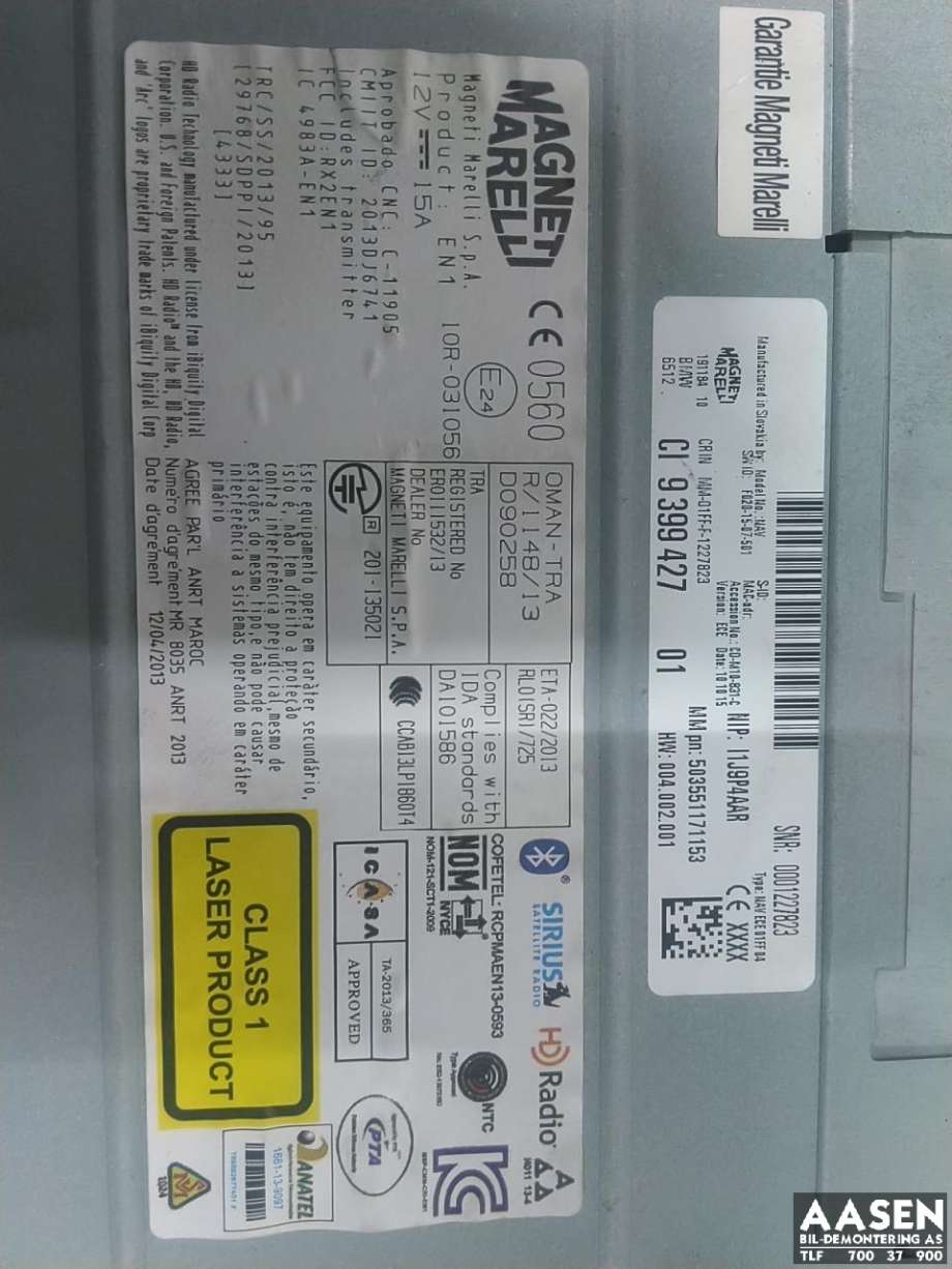 Bilstereo til BMW 2-Serie, Active/Gran Tourer 2014-->> (F45/F46) (F45/F46) 
