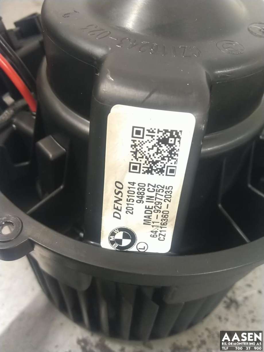 Varmeapparat motor til BMW 2-Serie, Active/Gran Tourer 2014-->> (F45/F46) (F45/F46) (64 11 9 297 752|)