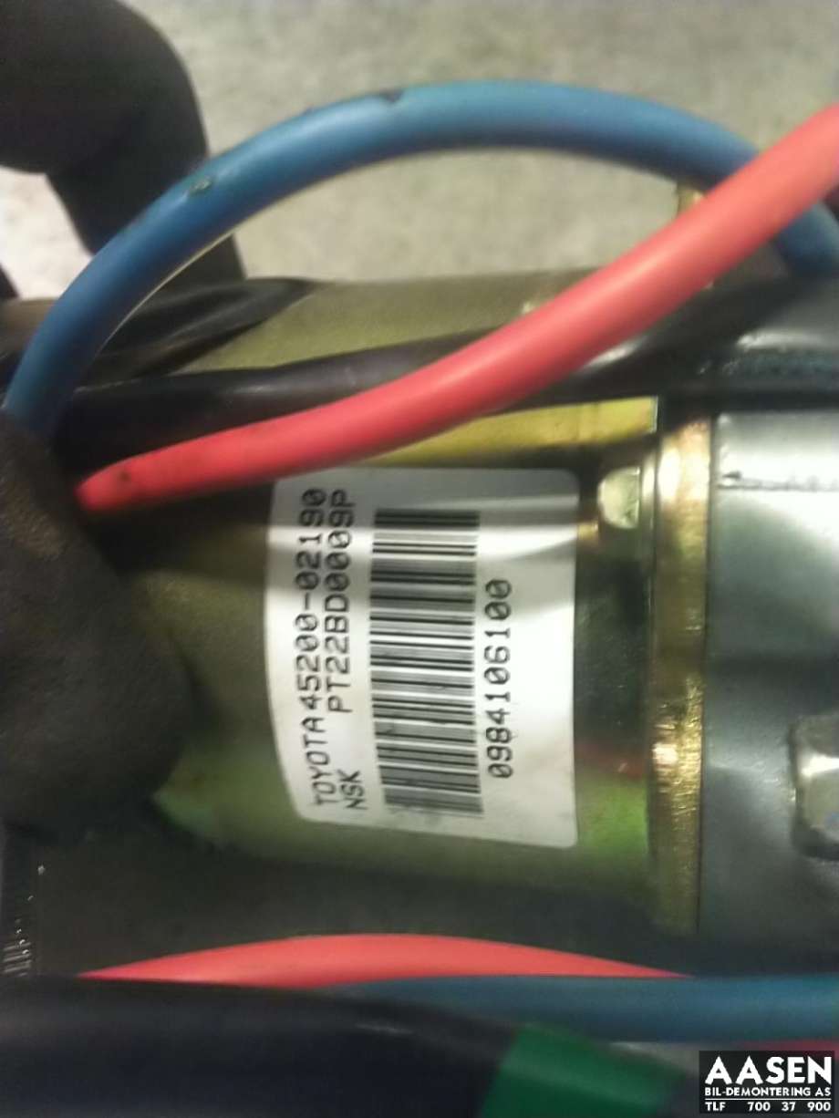 Rattaksel elektrisk servo til Toyota Corolla 2002-2007 (4525002320|4525002570|)