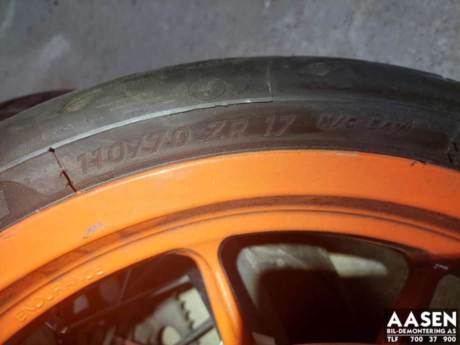 MC, Framhjul til MC KTM 125 Duke 2023-->>  