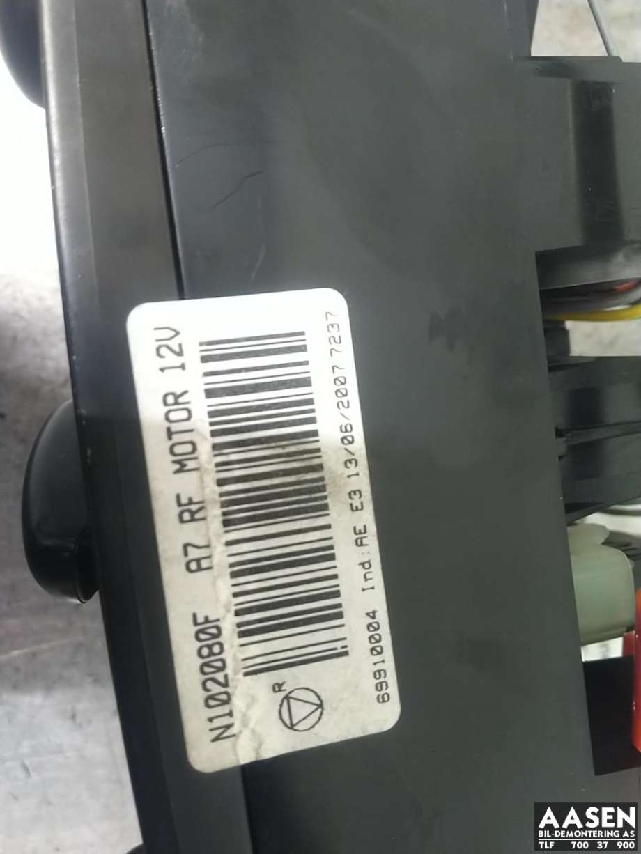 Varmeapparat betjening til Peugeot 207 2006-2012  (6451 TK|)