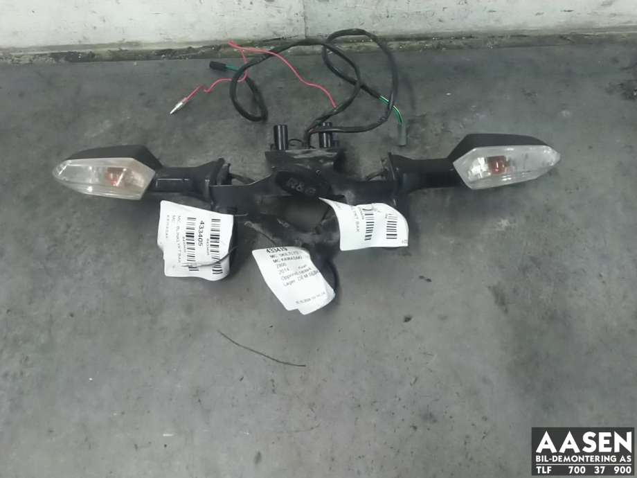 MC, Skiltlys til MC Kawasaki Z800, 2013-2017  