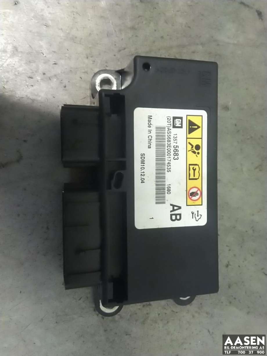 Airbag elektronikk til Opel Astra J 2010-2015 (13575683|)