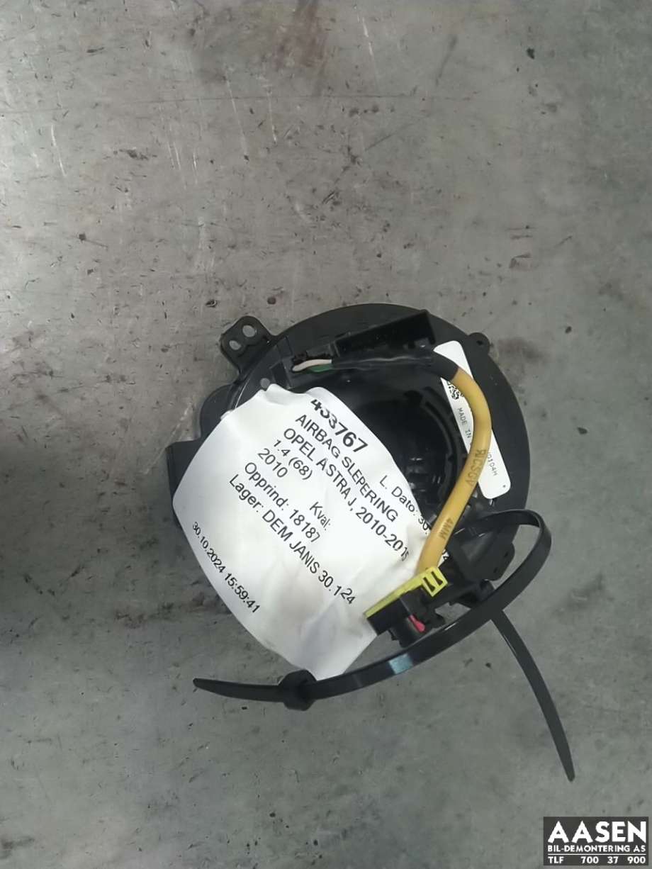 Airbag slepering til Opel Astra J 2010-2015