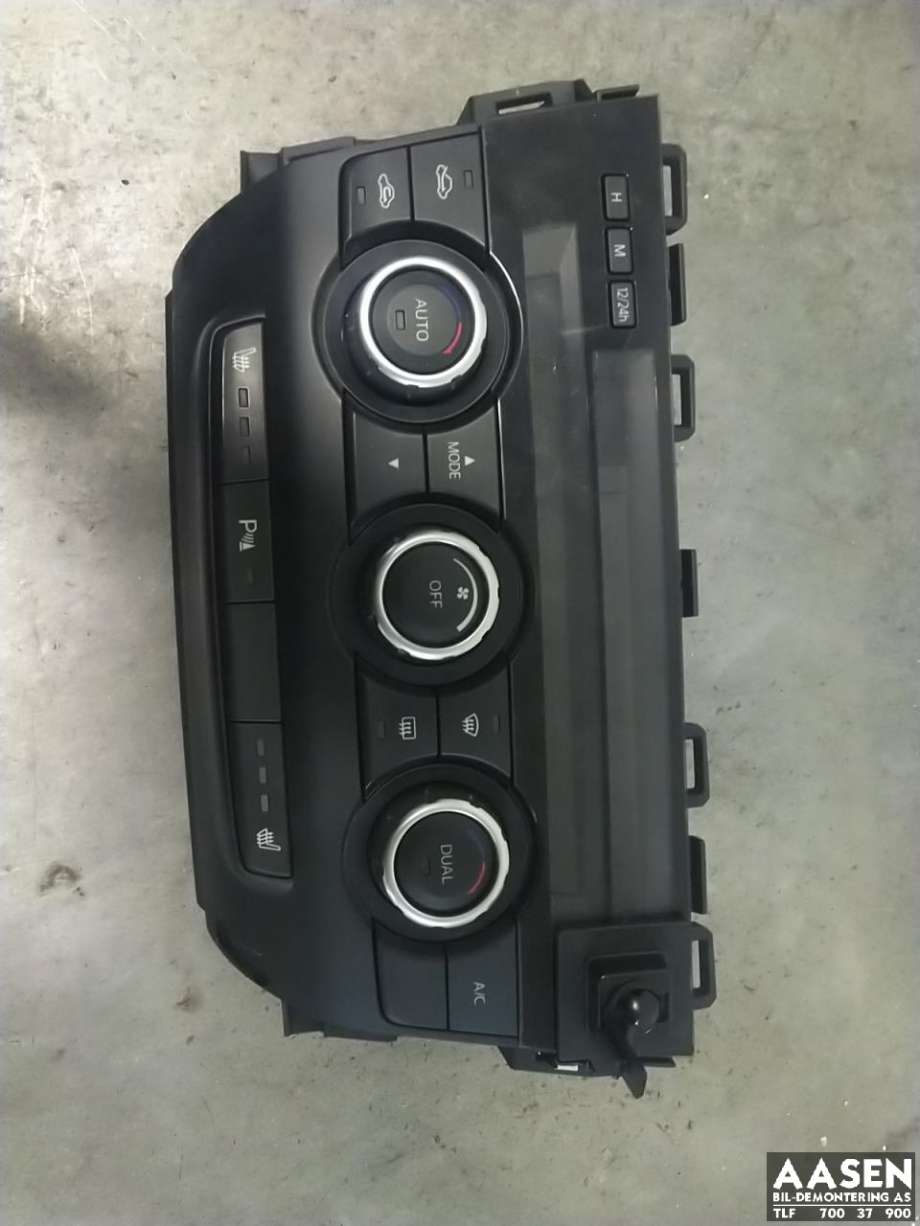 Varmeapparat betjening til Mazda CX-5, 2012-2017 (Type I)  (KR84 61 190B 4J08)