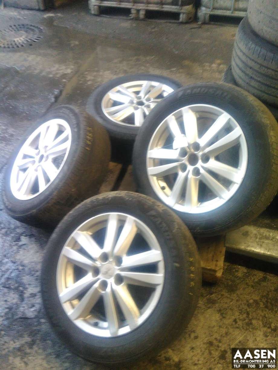 Felgsett aluminium til Mitsubishi ASX, 2010-2019  (N/F)