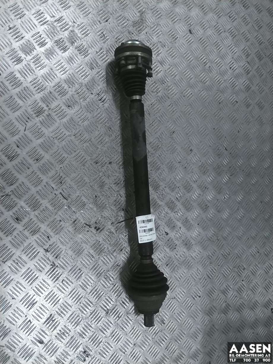 Drivaksel høyre foran, diesel/manuell til VW Golf VI 2008-2012 (1K0 407 272 RB|1K0 407 272 EN|1K0 407 764 LX)