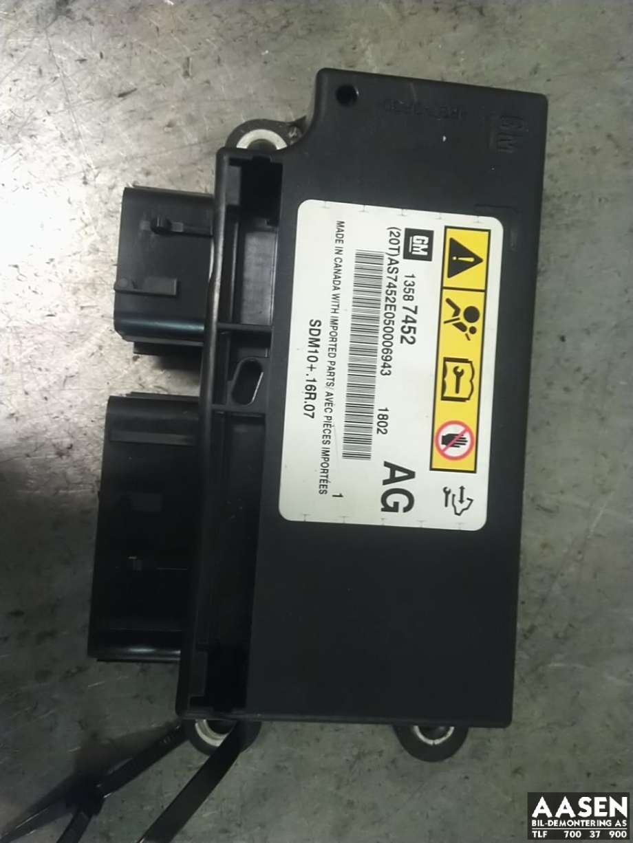 Airbag elektronikk til Opel Ampera, 2012-2014 (Type I)  (13587452)