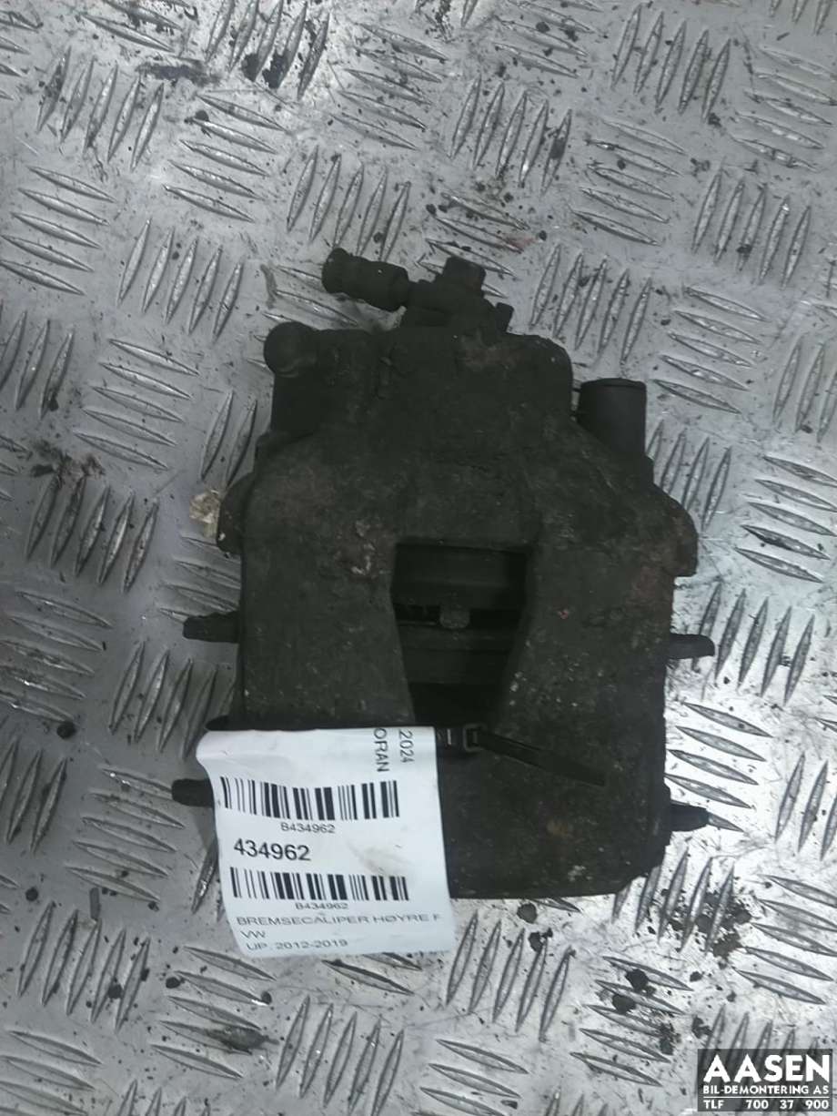 Bremsecaliper høyre foran til VW Up, 2012-2019  (1K0 615 124 D)