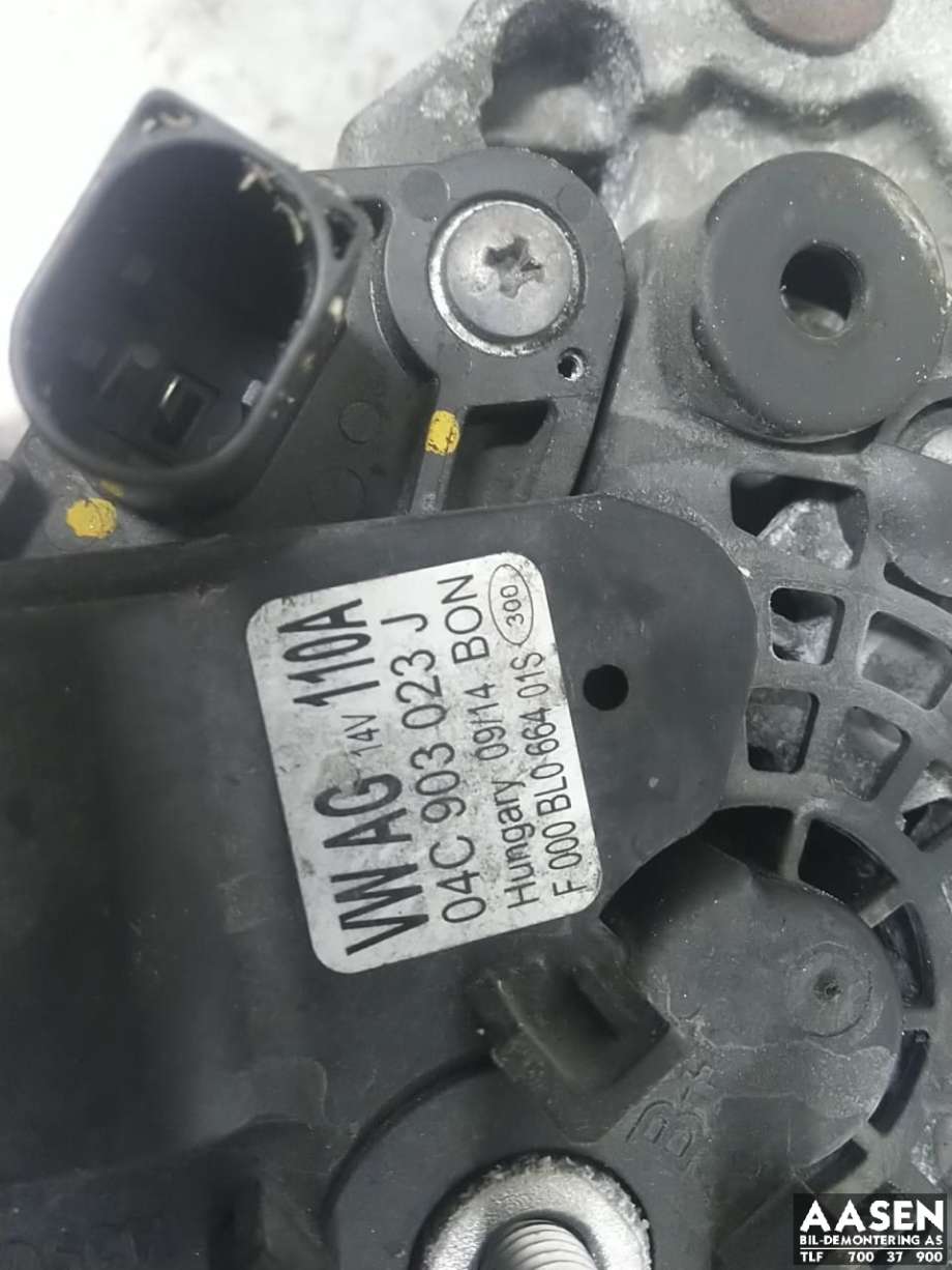 Dynamo til VW Up 2012-2019  (04C 903 023 J|04C 903 023 JX|)