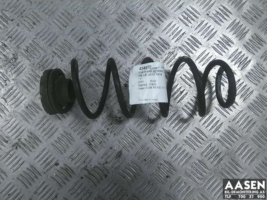 Fjær bak spiralfjær til VW Up, 2012-2019  (1S0 511 115 AQ)