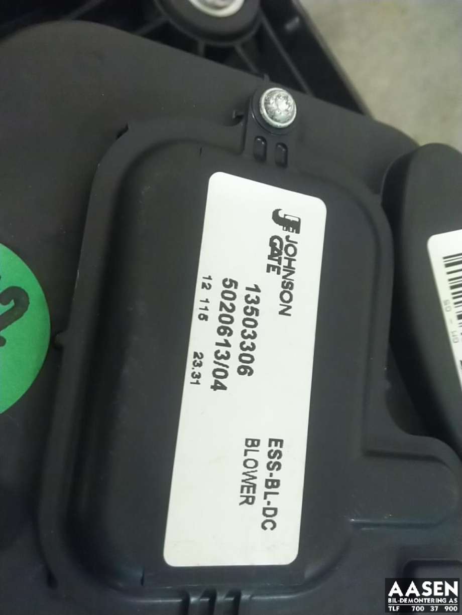 Varmeapparat motor bak til Opel Ampera 2012-2014 (Type I)  