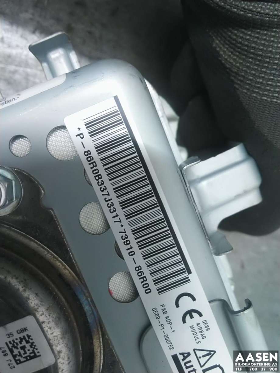 Airbag passasjer til Suzuki Vitara 2015-->> (Type IV)  (73910-86R00|)