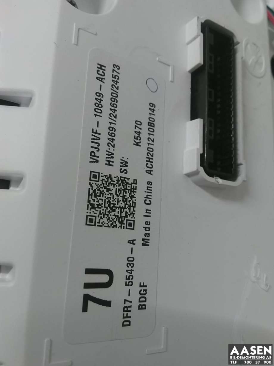 Instrumentpanel til Mazda CX-30 2020-->>  (VPJJVF-10849-ACH|VPJJVF-10849|)