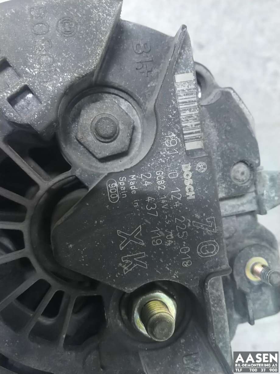 Dynamo til Opel Corsa C 2000-2006  (9200956|0124225018|24437119)