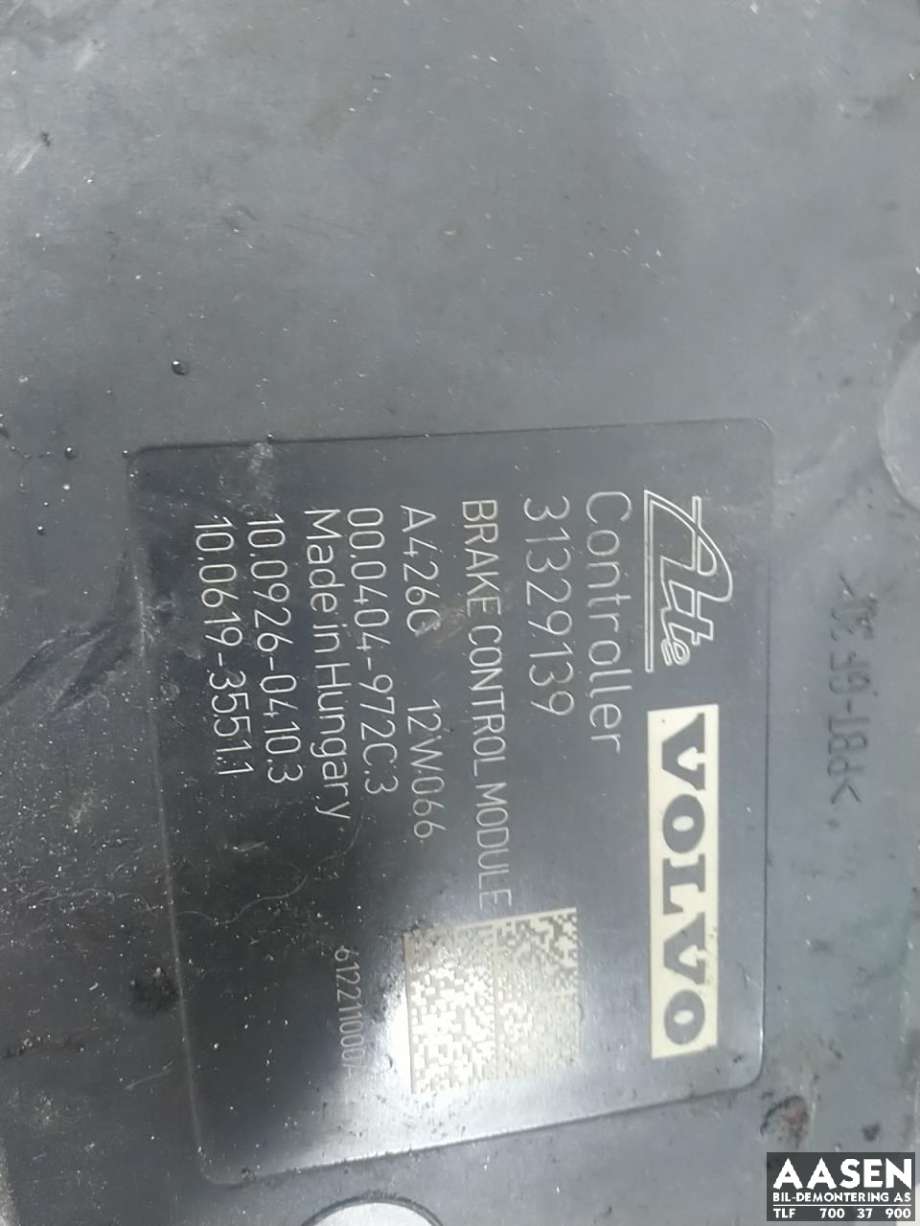 ABS sentral til Volvo XC70 2008-2013 (Type II, Fase 1)  (31329140|)