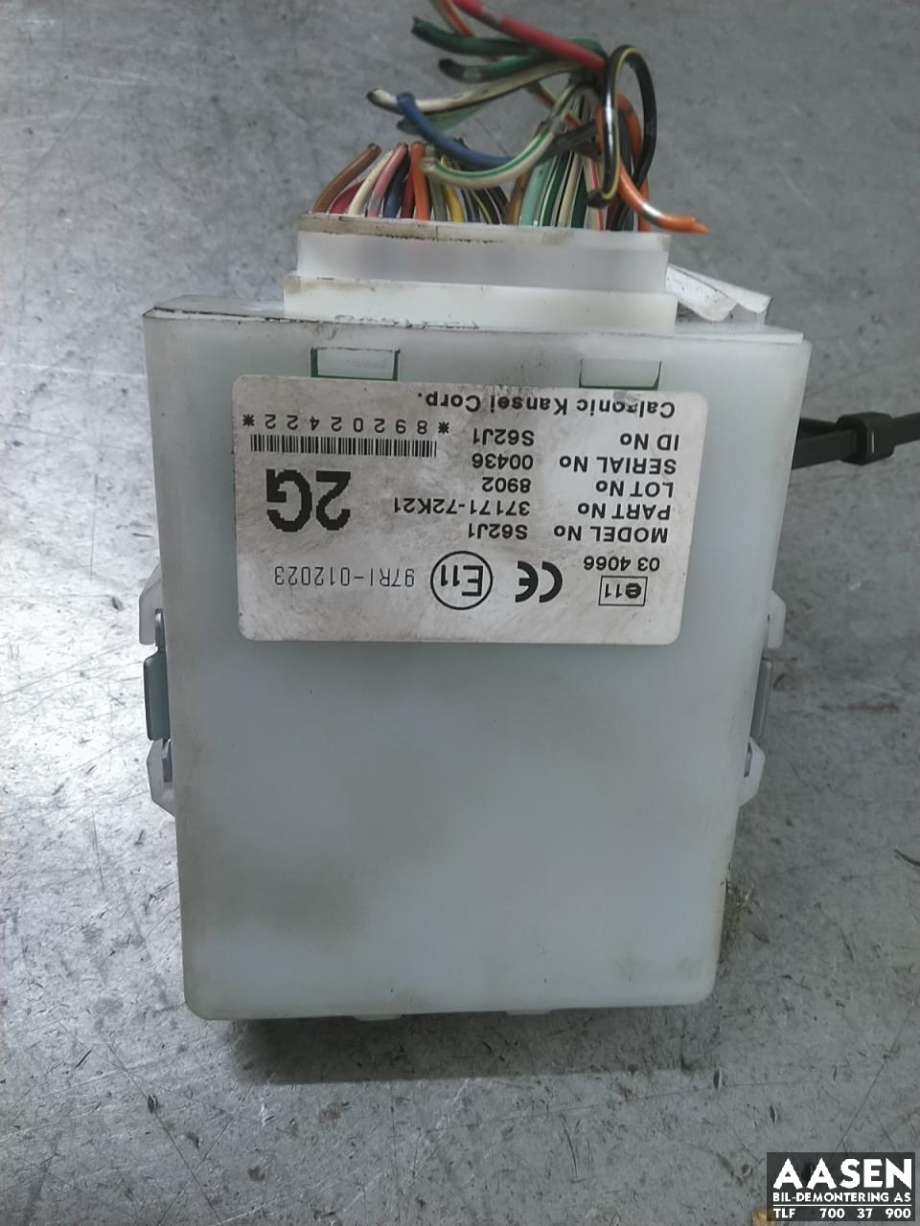 Styreenhet nøkkelfri/keyless til Suzuki Swift, 2005-2010  (37171-72K21)