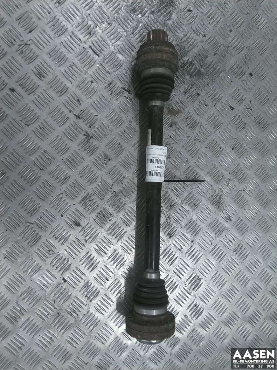 Drivaksel høyre bak, diesel/automat til Audi A4, Allroad, 2009-2016 (Type I) (B8) (B8) (8K0 501 203 M)