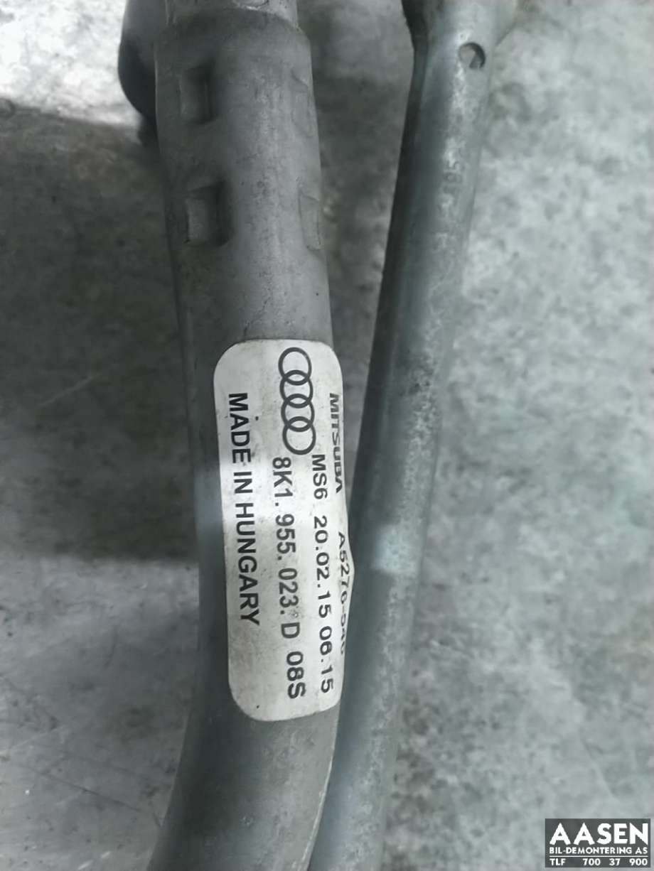 Viskermotor frontrute komplett m/overføring til Audi A4, Allroad 2009-2016 (Type I) (B8) (B8) (8K1 955 023 D|8K1 955 023 E|)