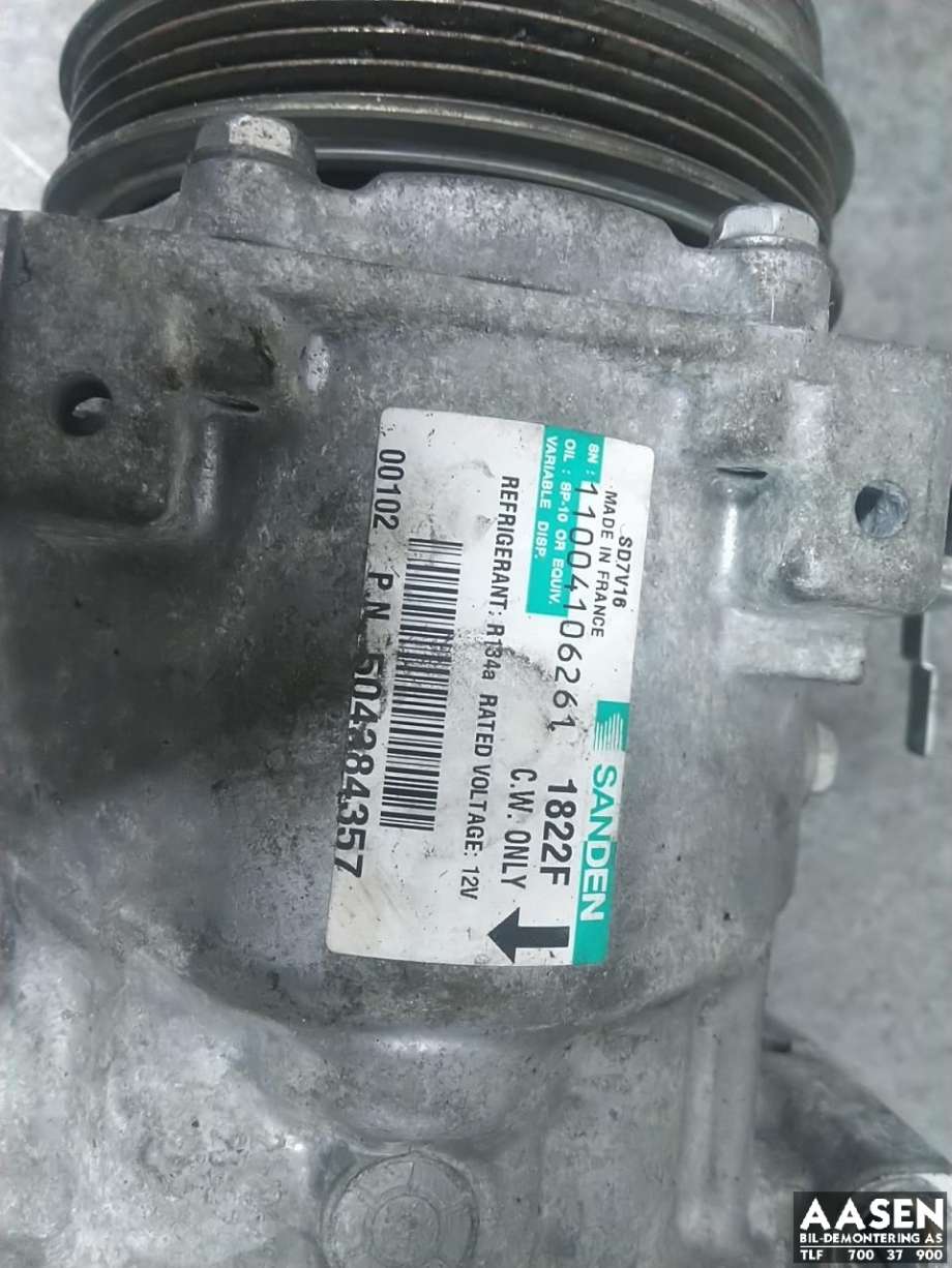 Aircondition kompressor til Fiat Ducato 2007-2013  